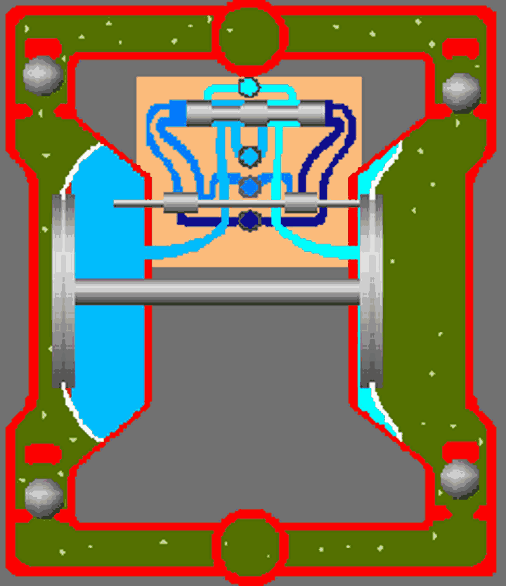 气动隔膜泵工作原理动态图